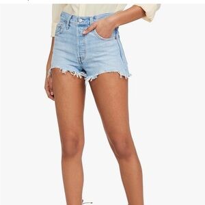 Levi's Women's Premium 501 Original Shorts in Luxor Edge